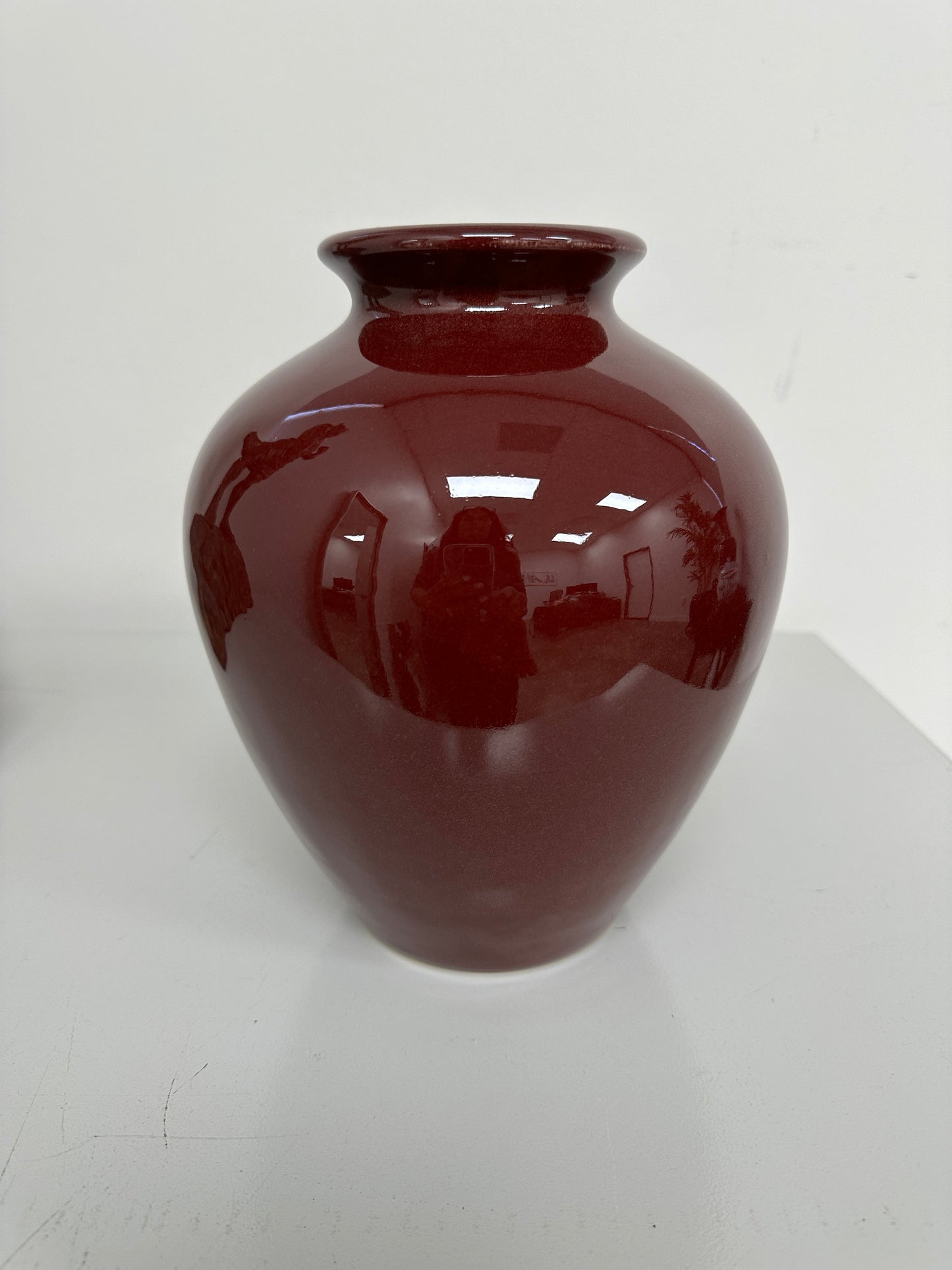 Oxblood Jar, Pair