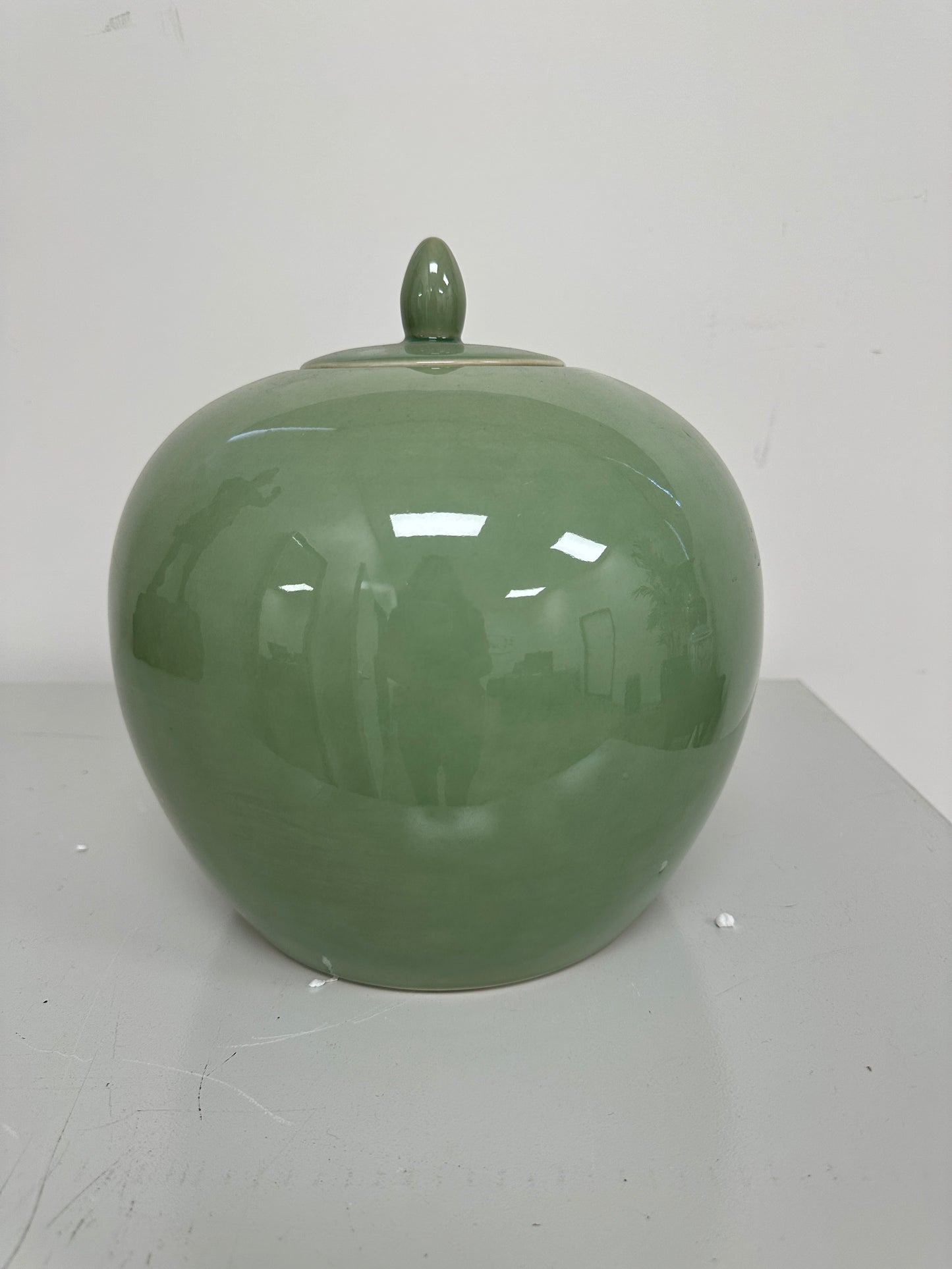 Celadon Jingdezhen Ginger Jar