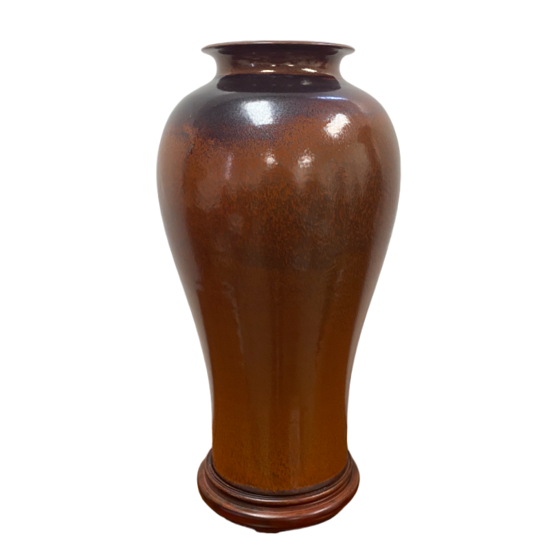 Brown Ginger Jar