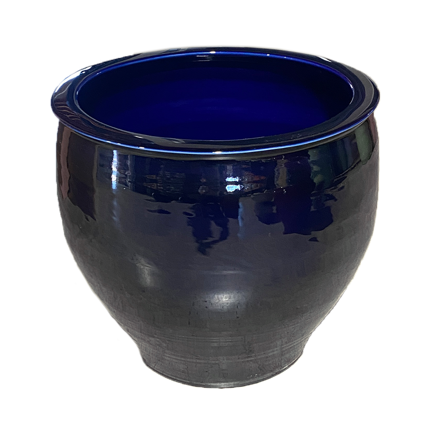 22" Cobalt Blue Planter